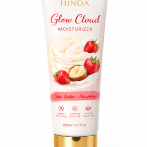 Glow Cloud Moisturizer (Shea Butter + Strawberry) | 200ml