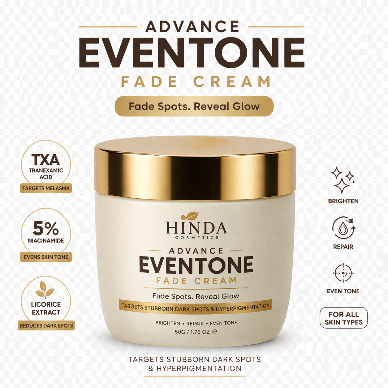 Advance Eventone Fade Cream | 200g